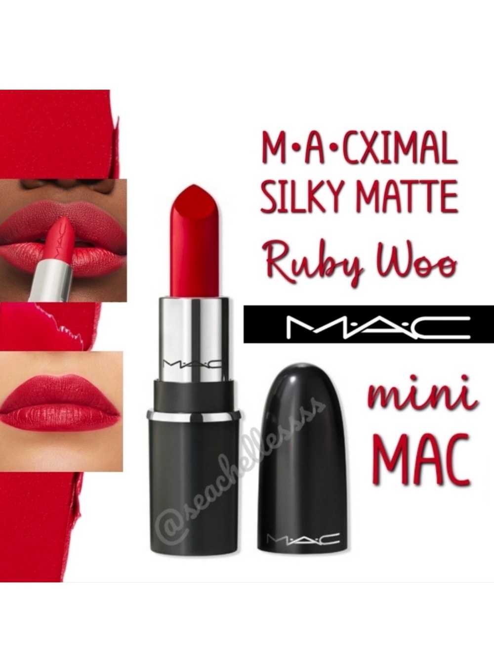 Mini Mac Ruby Woo Matte Lipstick Brand New in Box Authentic
